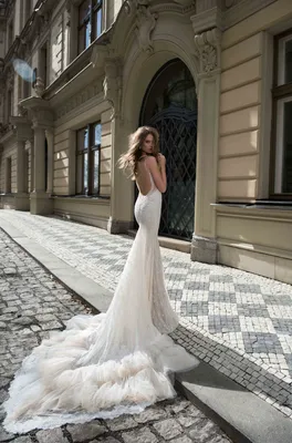 Модные свадебные наряды в обтяжку на фото