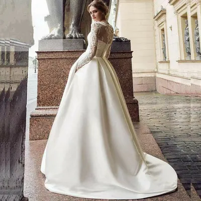 Свадебное платье Студио Одета Шенон воск - Недорогие свадебные платья  odeta-wedding