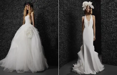 Свадебные платья vera wang фотографии