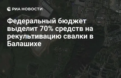 Компанию, управляющую свалкой в Балашихе, лишат лицензии - Общество - РИАМО  в Балашихе