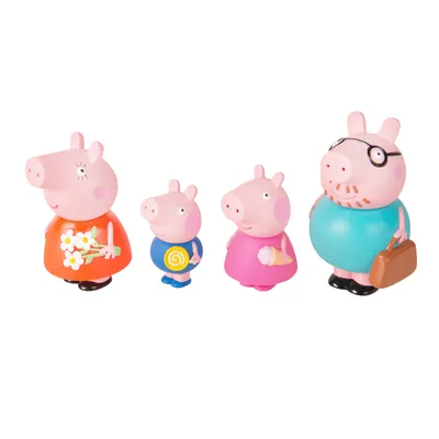 Игровой набор Свинка Пеппа Семья в пижамах PEPPA PIG F2192 - Peppa Pig