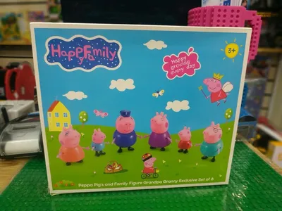 Свинка Пеппа. Игровой набор Пеппа и ее семья Peppa Pig 12958856 купить в  интернет-магазине Wildberries