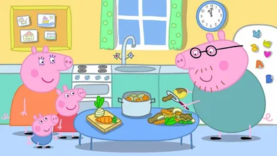 Свинка Пеппа. Игровой набор Пеппа и ее семья Peppa Pig 12958856 купить в  интернет-магазине Wildberries