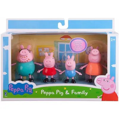 Подушка Peppa Pig - Family Свинка Пеппа - Семья Купить в магазине G4SKY.ru