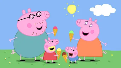 Купить Peppa Pig набор семья свинки Пеппы ,4фигурки Family Pack по отличной  цене в Киеве