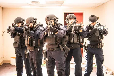 Ghost SWAT Operators x5 — Brick Block Army