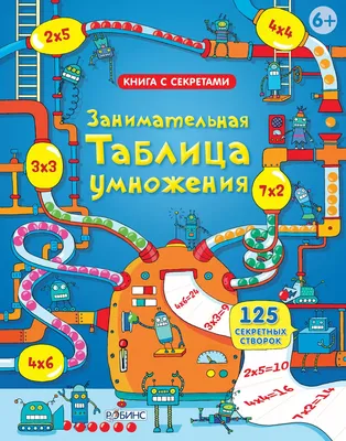 Обучающие наклейки-плакаты VEROL Таблица умножения купить по цене 207 ₽ в  интернет-магазине Детский мир