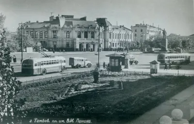 Тамбов на фотографиях 1930-1950 годы.