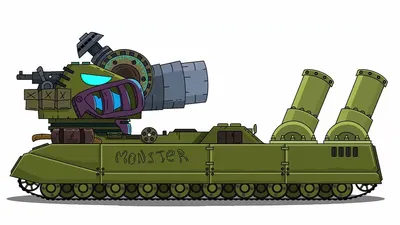 Машины-монстры: Landkreuzer P1000 Ratte и P1500 Monster