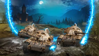 В World of Tanks на консолях появились танки-монстры с фаерболами