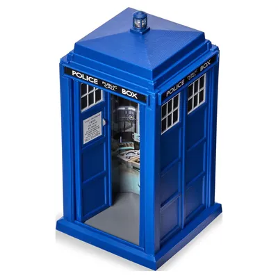 Doctor Who celebrates Barbie with pink TARDIS