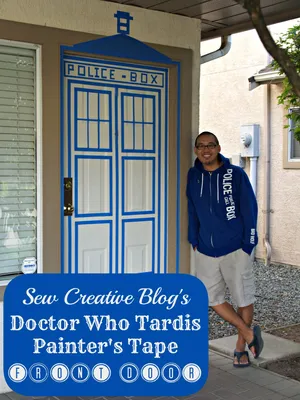 Tardis on the Moon Graphic · Creative Fabrica