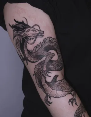 Dragon Tattoo Designs - European and Oriental Dragon Tattoo Ideas