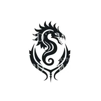 Amazon.com : Realistic Dragon Tattoo Temporary For Men Adults, Large Black  Color Dragon Tribal Fake Tattoo Women Half Sleeve, 3D Big Temp Tatoo  Sticker Arm Chest Shoulder Teen Kid Boy Body Art