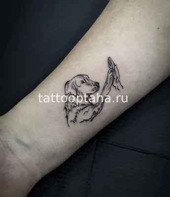 Владельцы собак делают татуировки с мордами своих любимцев