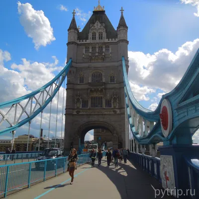 Тауэрский мост | Tower Bridge, Великобритания, разводной мост, Темза, XIX  век, пешеходные галереи, смотровая площадка