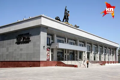 Алтайский краевой театр драмы им. Шукшина - Архитектура, Здания, постройки,  Барнаул г.