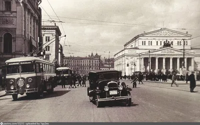 Москва. Театральная площадь, гостиница Метрополь