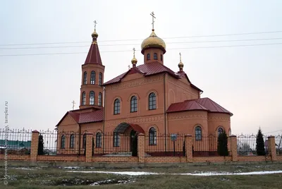 Церковь Вознесения Господня, Вторые Тербуны (Тербунский район), фотография.  фасады Вид с юга