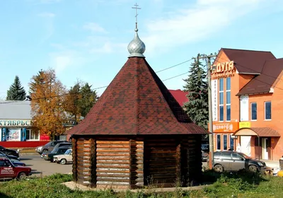 Часовня Николая Чудотворца, Тербуны (Тербунский район), фотография. фасады