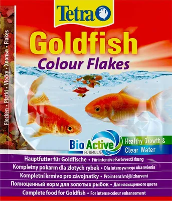 Купить Корм Для Рыб Tetra (Тетра) Goldfish Flakes Хлопья Для Золотых Рыб  12г 766389 в Екатеринбурге: бесплатная доставка.