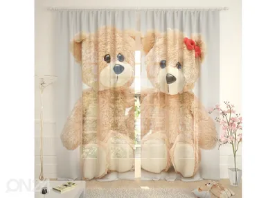 Тюлевые занавески Teddy Bears 400x260 cm AÄ-138260 - ON24.ee Мебель и  интерьер