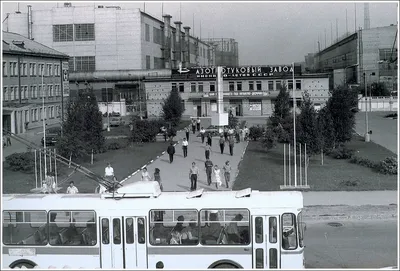 Тольятти — Старые фотографии (1966-1991) — Фото — Городской электротранспорт