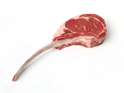 Grilled tomahawk with deluxe barbecue dry rub - Le Coup de Grâce