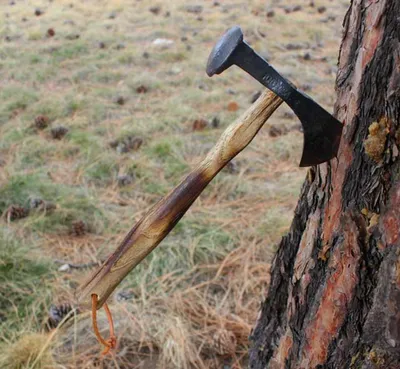 Decorated Tomahawk Axe | CGTrader