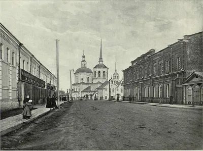 File:036 Томск Благовещенский собор и книжный магазин ПИ Макушина  (cropped).jpg - Wikimedia Commons