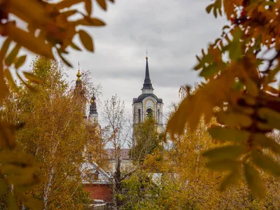 Осень в Томске. Вид на Воскресенскую церковь. | Осень. Томск… | Flickr