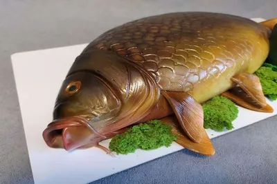3D торт в виде рыбы 16093121 стоимостью 7 150 рублей - торты на заказ  ПРЕМИУМ-класса от КП «Алтуфьево»
