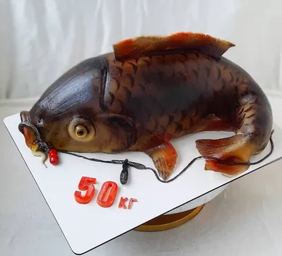 Торт Рыба №1022 по цене: 2500.00 руб в Москве | Lv-Cake.ru