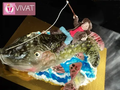 Торт в виде рыбы (83 фото) - фото - картинки и рисунки: скачать бесплатно