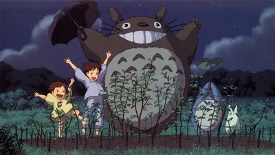 Totoro in Uncertain Times. “Everybody try laughing, then whatever… | by  Matt Jones Ruiz | Medium