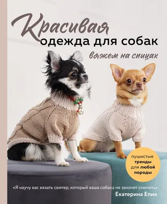 Красивая одежда для собак. Пушистые тренды для любой породы. Вяжем на  спицах, Екатерина Епик – скачать pdf на ЛитРес