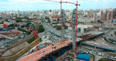 В ВИС назвали степень готовности нового моста в Новосибирске — РБК