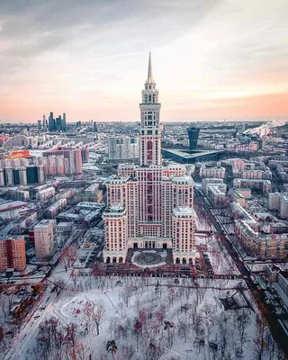 Москва, Чапаевский переулок, Триумф-палас. | Архитектура, Паласы, Москва