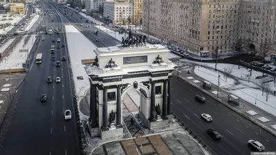 Триумфальная арка на Кутузовском проспекте в Москве: На карте, Описание,  Фото, Видео, Instagram | Pin-Place.com