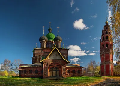 Ярославль Церковь Богоявления Господня Памятник Фотография