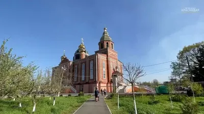 Церковь Покрова Пресвятой Богородицы, Елизаветинская (Краснодар, город),  фотография. общий вид в ландшафте