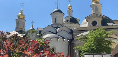 Фотографии Москва Церковь Монастырь Россия New Jerusalem Monastery