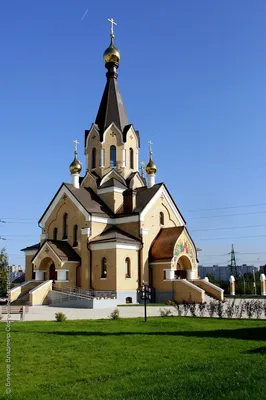 Новосибирск Родники Церковь Андрея Первозванного Фотография