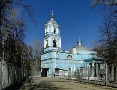 Пермь Егошихинское кладбище Церковь Всех Святых Фотография