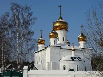 Пермь Егошихинское кладбище Церковь Всех Святых Фотография