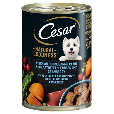 Влажный корм для собак Cesar Natural Goodness Adult, баранина, 0.4 кг -  1a.lt