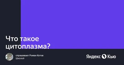 Рабочий лист по теме: «Цитоплазма и её органоиды»