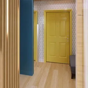 Цветные двери: 6 полезных функций, которые они выполняют — Roomble.com