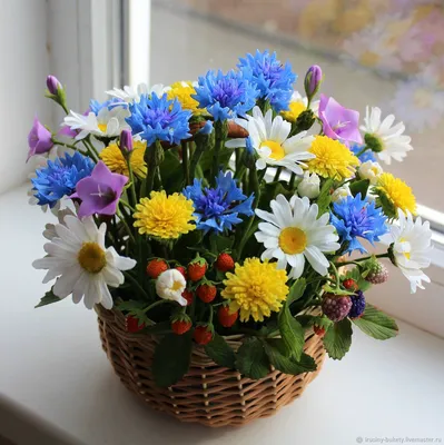 Цветы: Букет полевых цветов из холодного фарфора в интернет-магазине  Ярмарка Мастеров по цене 11000 ₽ – SS7LWRU | Цветы, Тбилисская - доставка  по России