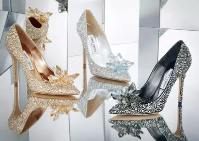 Фотография туфлей Jimmy Choo в формате высокого разрешения